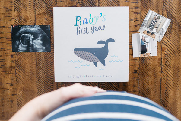 Baby photo book