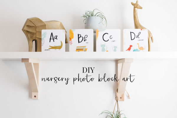 Mod Podge Photo Blocks