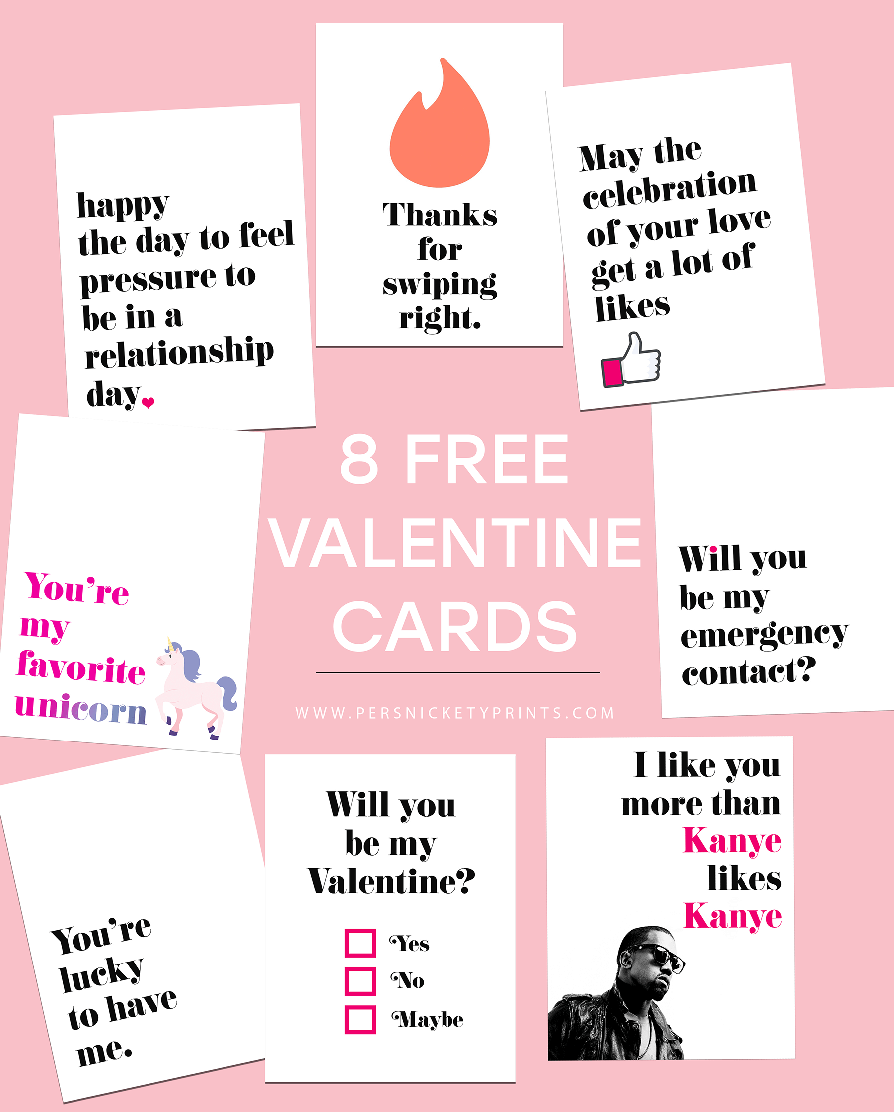 Funny Free Valentines Card Printables