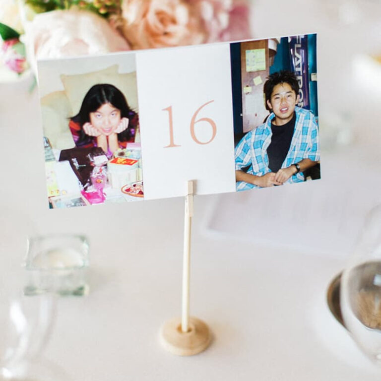 photo table numbers