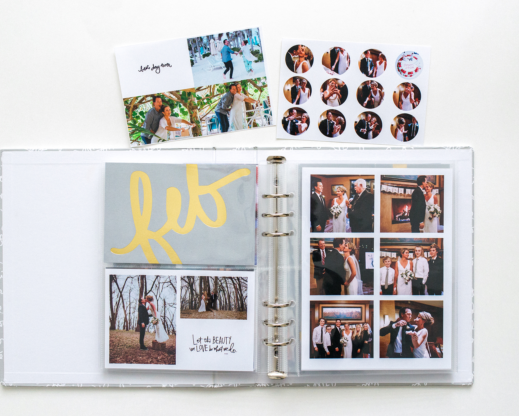 wedding album