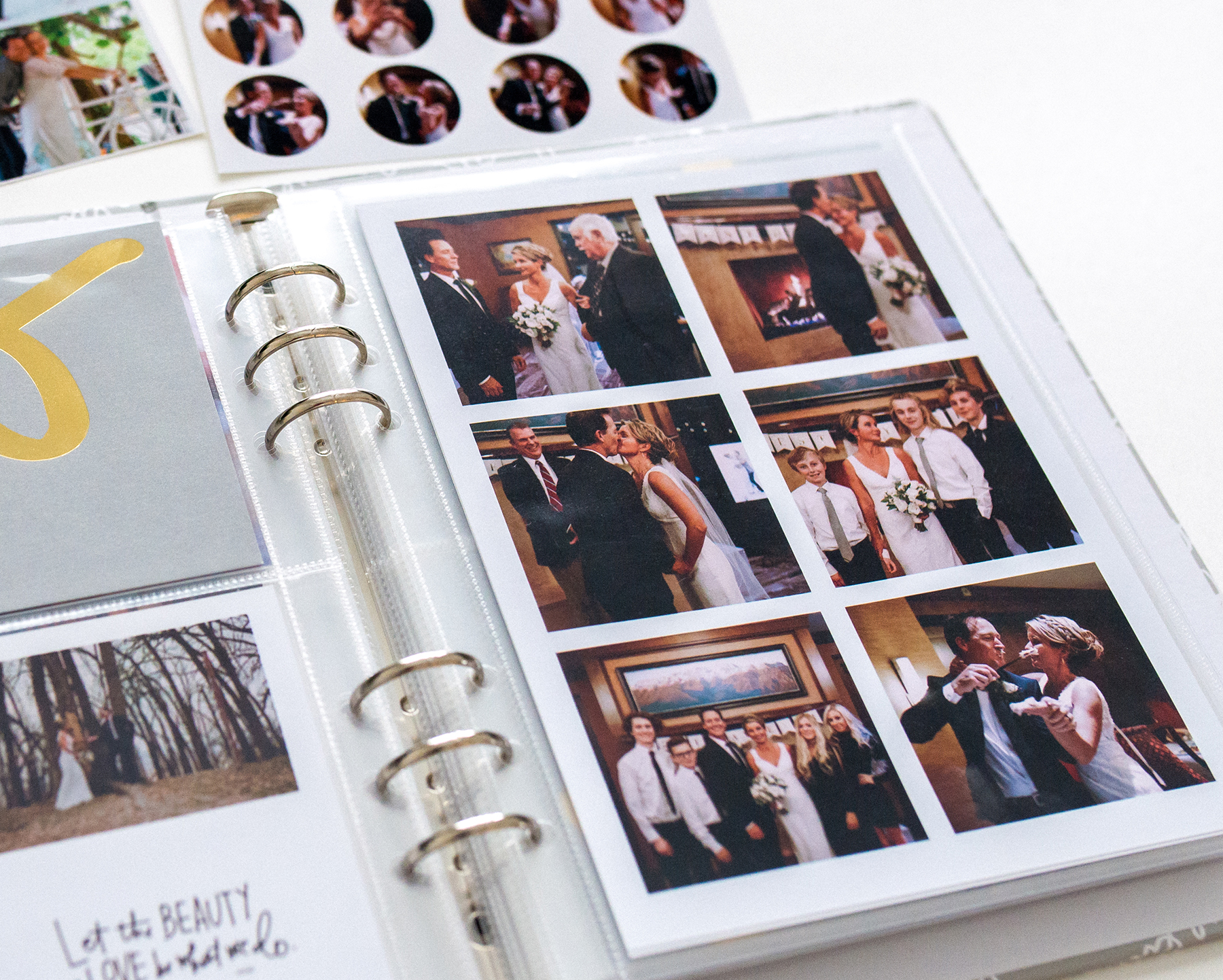 wedding album