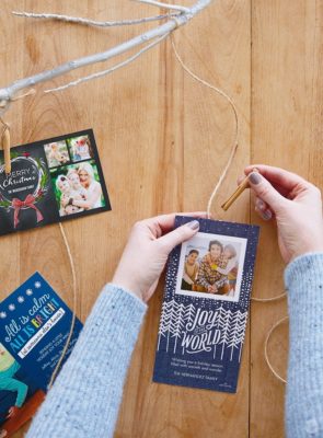 christmas card display
