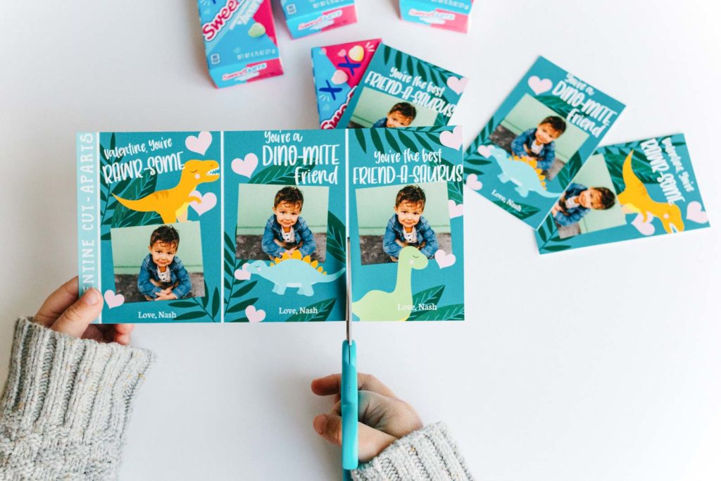 classroom valentines card for kids