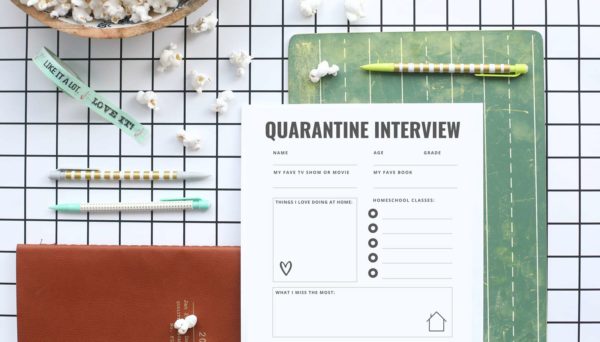 quarantine free printable