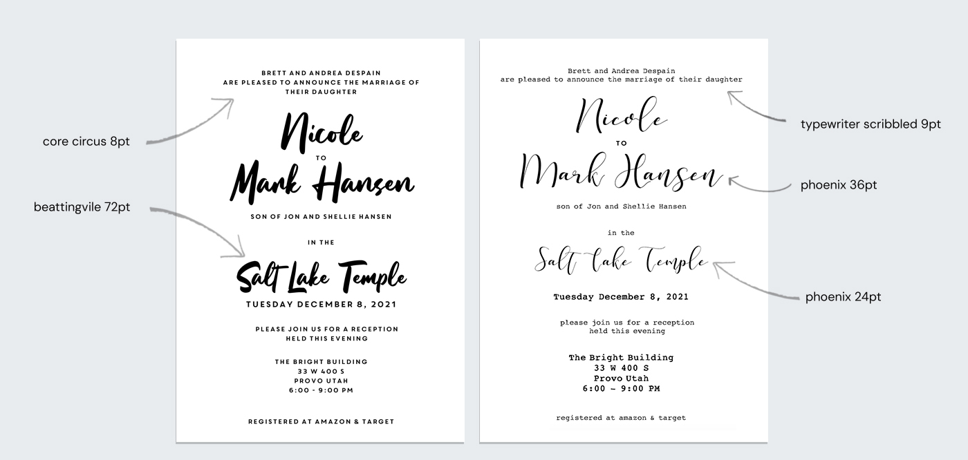 Design a Wedding Invitation - Free Software