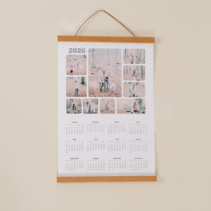 12x18 Retro Calendar