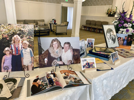 funeral display