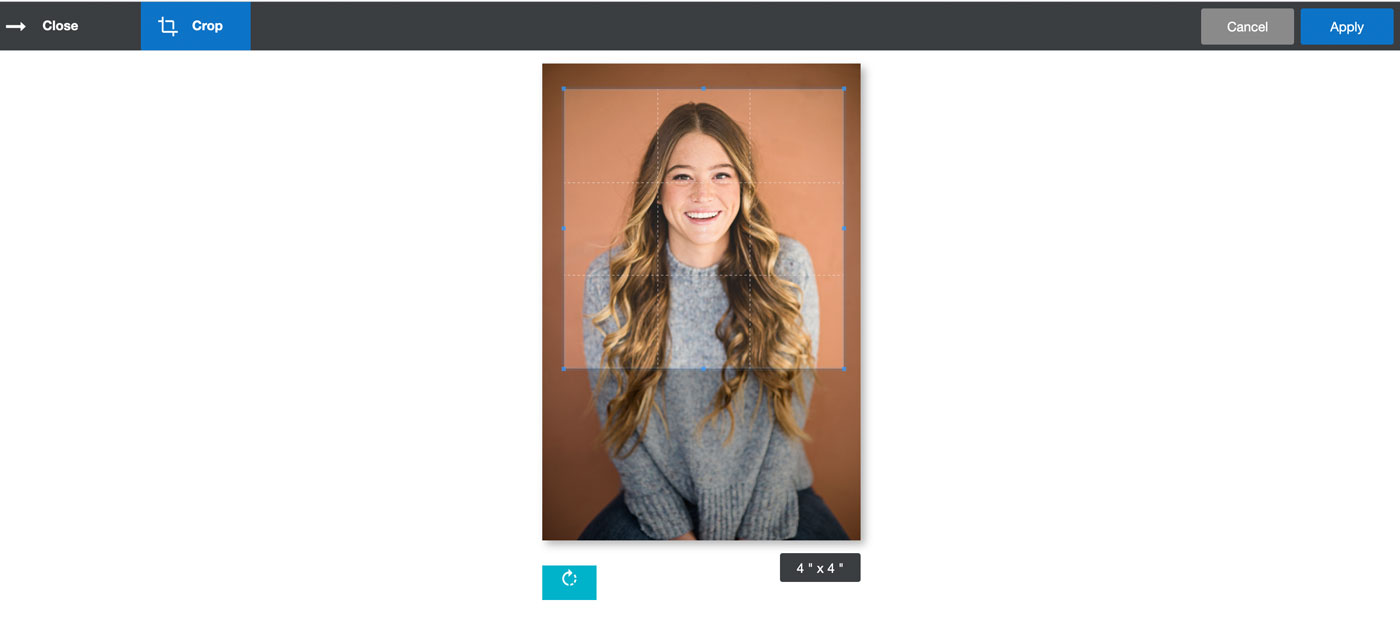 Persnickety Prints Online Photo Cropping