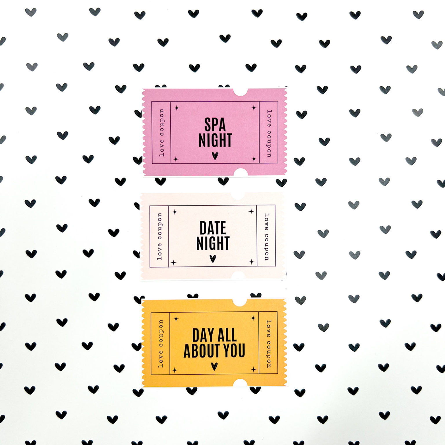 Free Valentine's Coupon Printable • Persnickety Prints