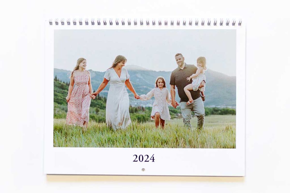8.5x11 Wall Calendar