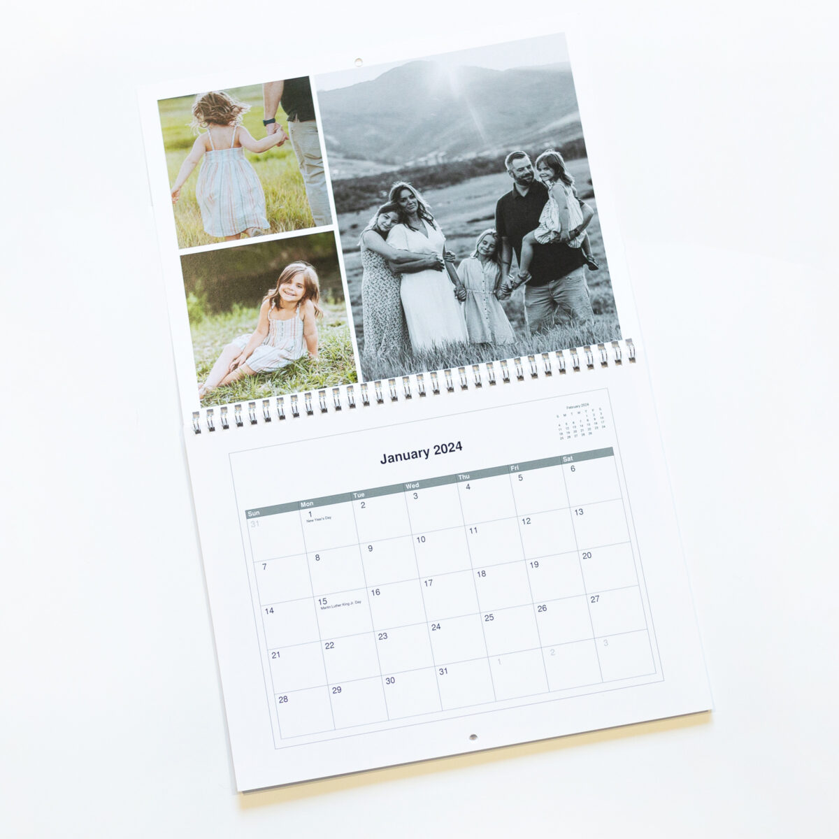 8.5x11 Wall Calendar