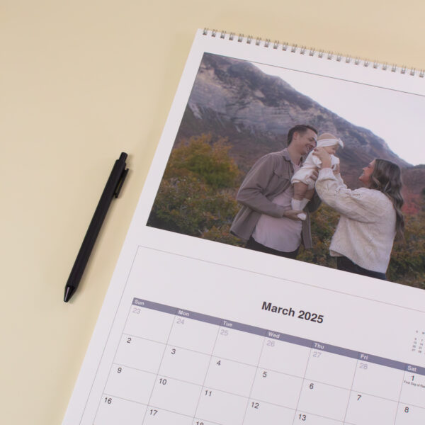 12x18 Wire Bound Wall Calendar