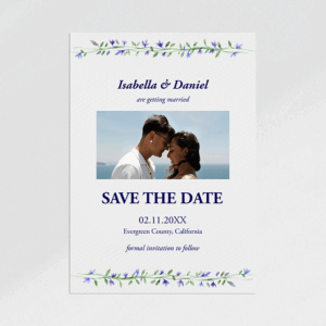 Bluebell Garden Save the Date