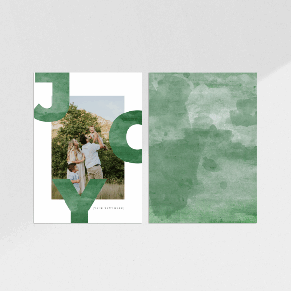 Joy Holiday Card