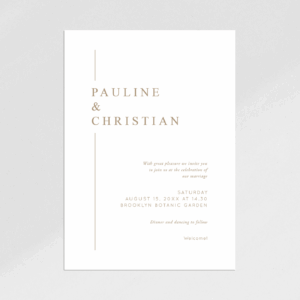 Simple Line, White