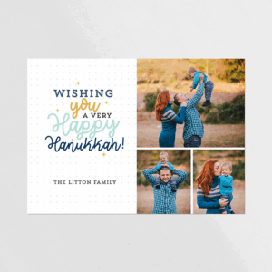Very Happy Hanukkah Holiday Card