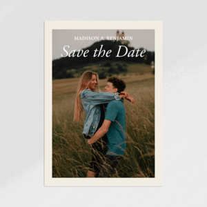 Warm Elegance Save the Date