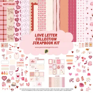 Love Letter Collection Scrapbook Kit