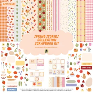 Spring Stories Scrapbook Kit