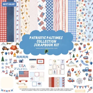 Patriotic Pastimes Scrapbook Kit